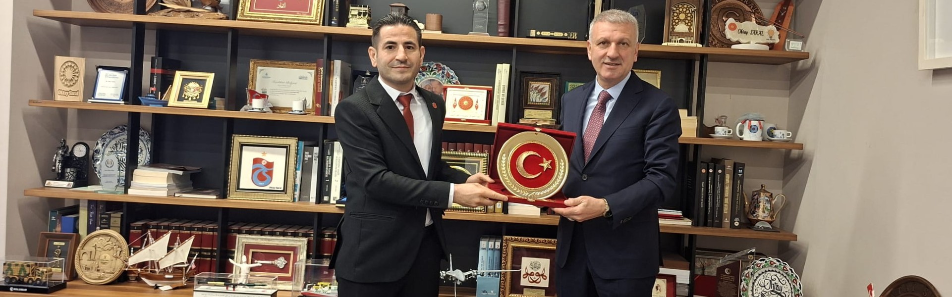 CUMHURBAŞKANI BAŞ DANIŞMANI SAYIN OKTAY SARAL ZİYARET EDİLDİ